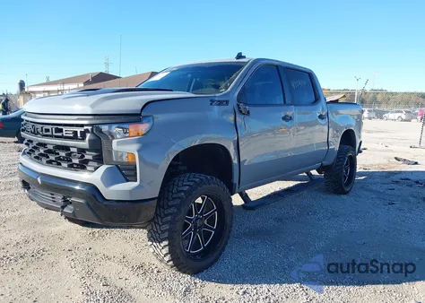 2024 Chevrolet Silverado 1500 4Wd Short Bed Custom Trail Boss из США, поврежденный, VIN 3GCPDCEK0RG193645